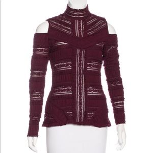 Cinq a Sept Off-the-Shoulder Lace Top